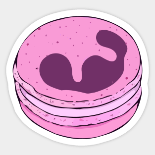 yummy neutrophil cookie Sticker